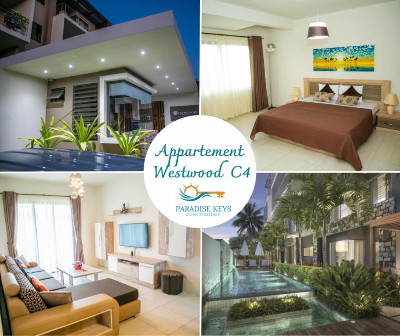 Entire Luxury 3 Bedroom Condo For Rent - Flic-En-Flac - Close To Beach 외부 사진